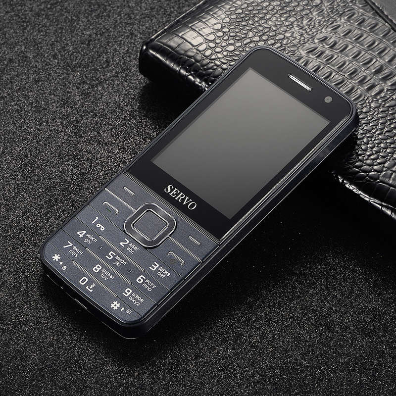 SERVO V9500 2.8 Inch HD Large Screen 1100mAh 64MB+64MB 4 Sim Cards 4 Standby FM GPRS Feature Phone