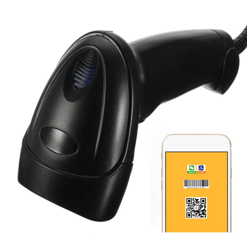 USB2.0 Wired 1D 2D/QR Barcode QR Bar Code Image Scanner Reader for Windows