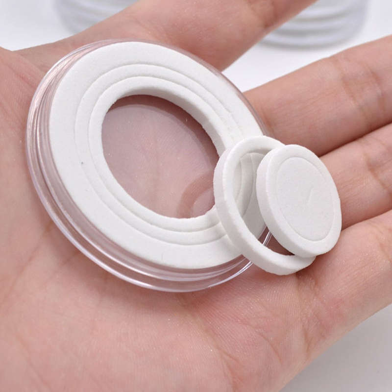 20pcs Round Coins Capsules Holders Portable Storage Box Cases Box Container Display