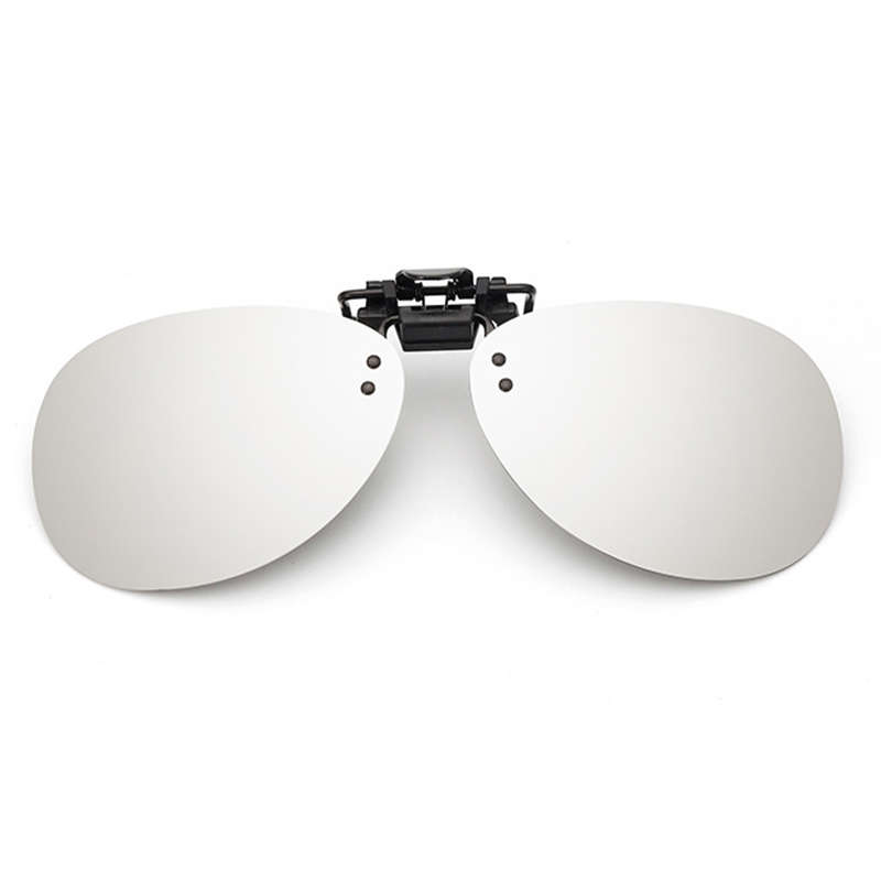 3Pcs Clip-on Night Vision UV400 Polarized Lens Glasses Outdoor Driving Sunglasses