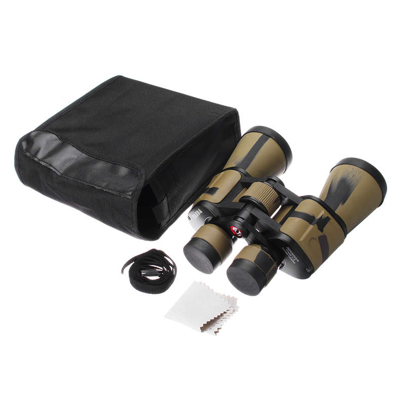 20x50 Outdoor Tactical Binoculars HD BAK4 Optic Day Night Vision Telescope Camping Hiking Travel