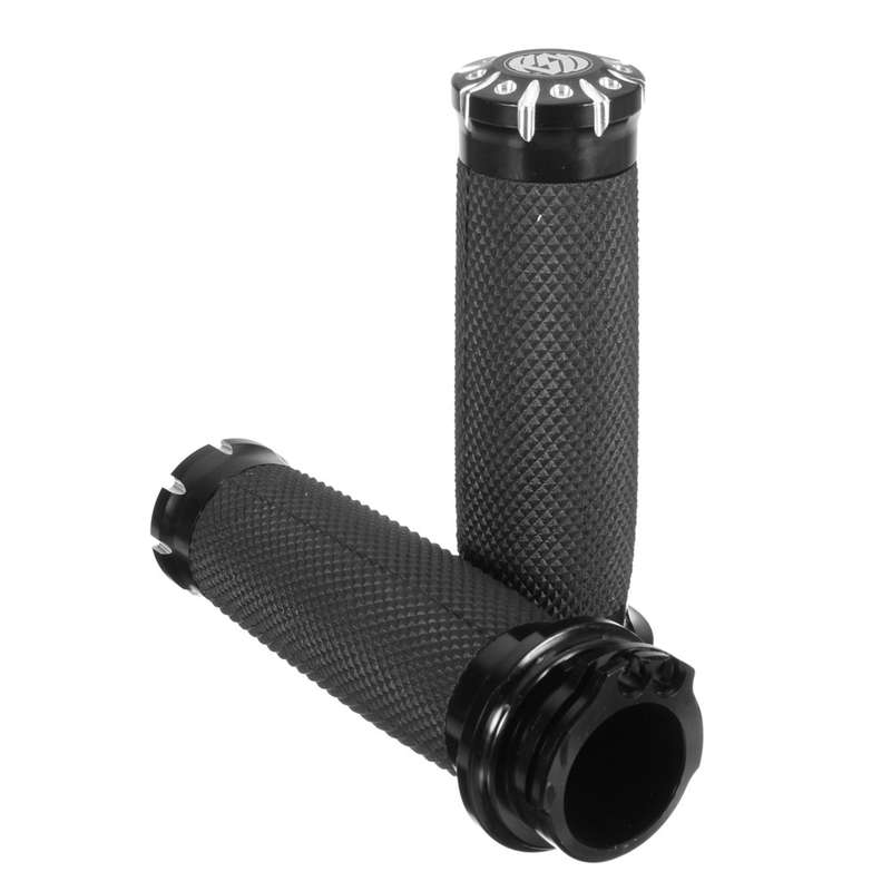 1"25mm CNC Hand Grip Motorcycle Handlebar For Harley Touring Sportster Dyna Softail