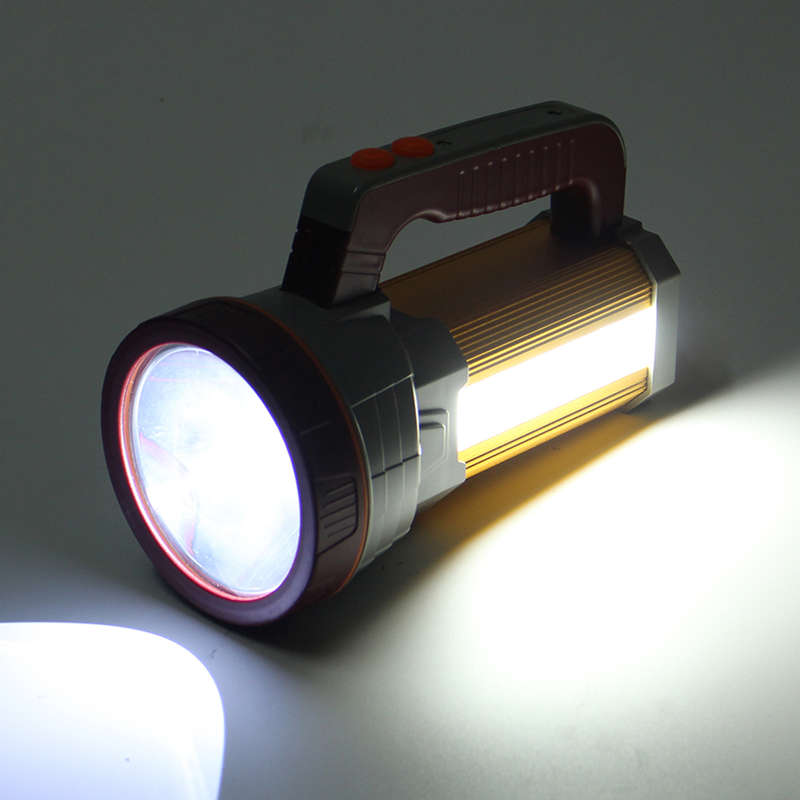 3000LM USB Rechargeble Super Bright LED Spotlight Waterproof Searchlight Torch Hiking LED Flashlight