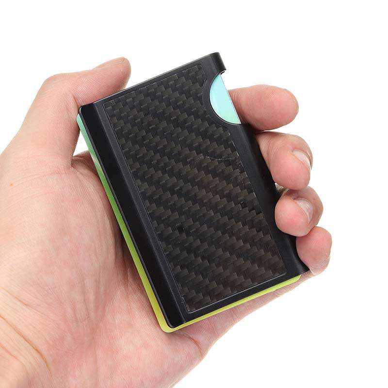 Carbon Fiber Flip Card Holder Credit Card Holder EDC Gadget