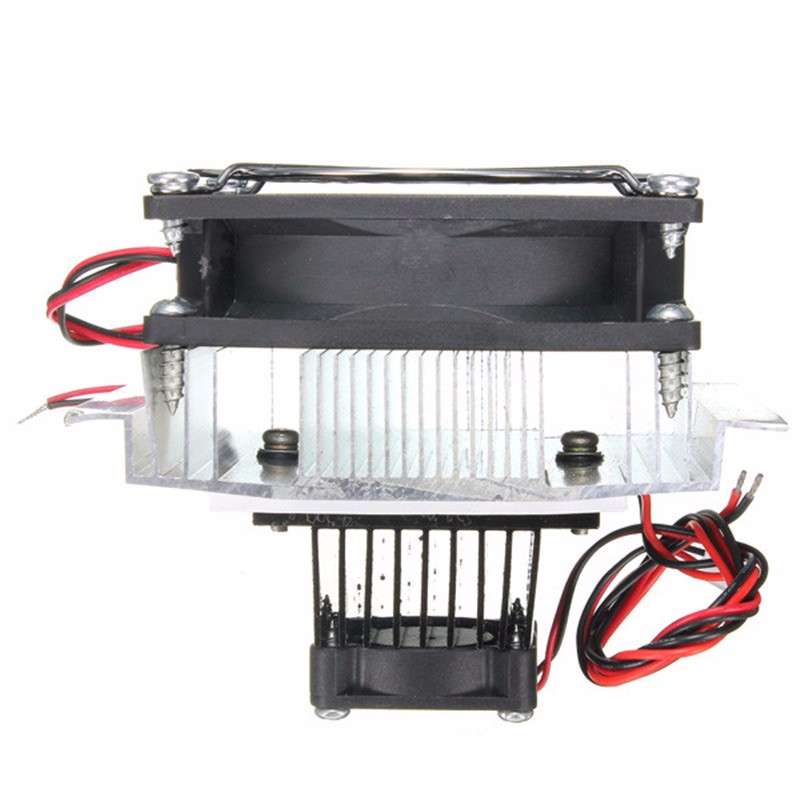 Geekcreit TEC1-12705 Thermoelectric Peltier Refrigeration Cooling System Equipment Kit Cooler Fan -