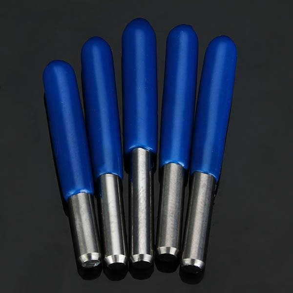 5pcs 3.175mm Shank 0.1mm 15/20/30/45/60 Degree Tungsten Steel Engraving Bits CNC Tool