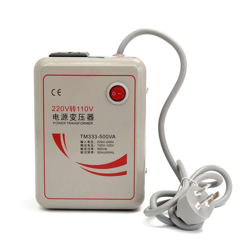 o 110V 500W Step Down Voltage Converter Transformer Convert
