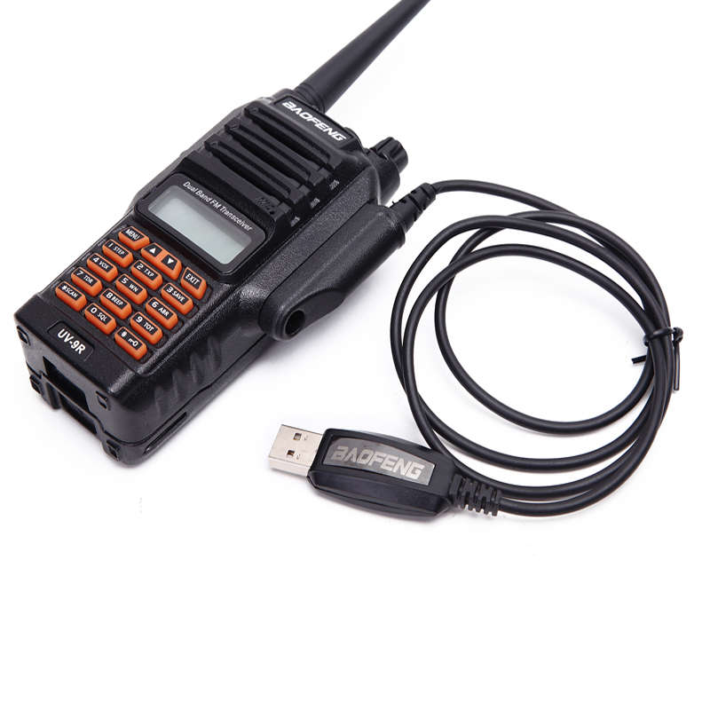 BAOFENG UV-9RBF-A58 USB Programming Cable Waterproof for BAOFENG UV-XR UV 9R BF A58 Walkie Talkie wi