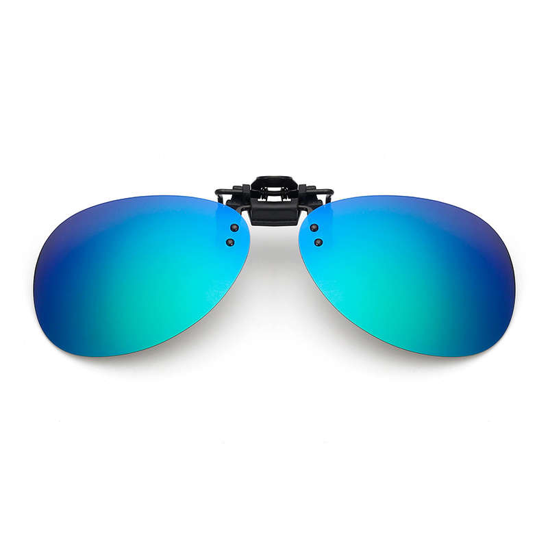 3Pcs Clip-on Night Vision UV400 Polarized Lens Glasses Outdoor Driving Sunglasses