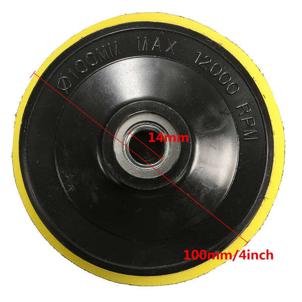 8pcs 4 Inch 50 to 3000 Grit Diamond Polishing Pads for Granite Stone Concrete Marble