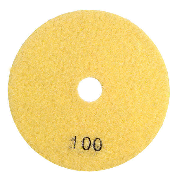 8pcs 4 Inch 50 to 3000 Grit Diamond Polishing Pads for Granite Stone Concrete Marble