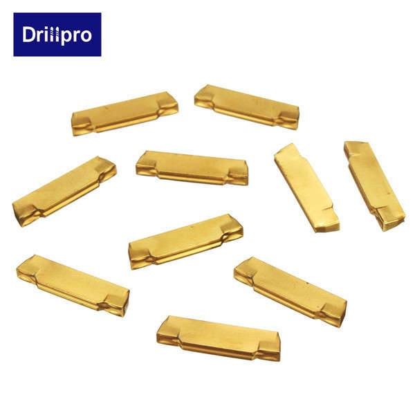 10pcs MGMN200-G 2mm Carbide Inserts for MGEHRMGIVR Grooving Cut-Off Tool