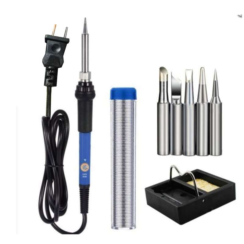 ectric Soldering Solder Iron Kit Adjustable Temperature Welding Tool S
