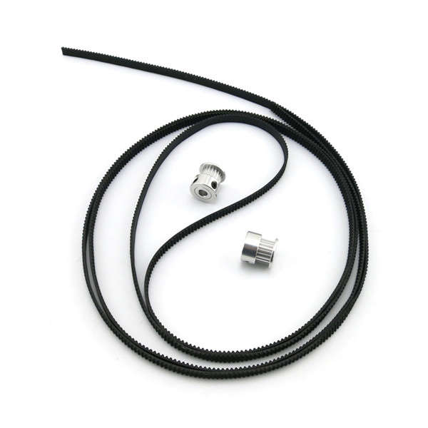 10pcs GT2 20T Bore 6mm Timing Pulley with 10m Belt and Tensioner