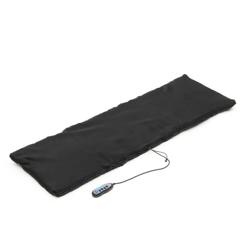 Body Massage Mattress Heated Massager With Remote Control Cushion Foldable F