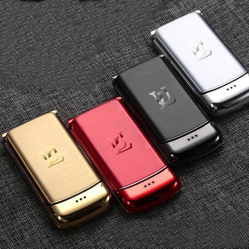 Ulcool V9 Smalllest Flip Phone 850mAh Whatsapp bluetooth Dialer FM Dual SIM Mini Card Phone