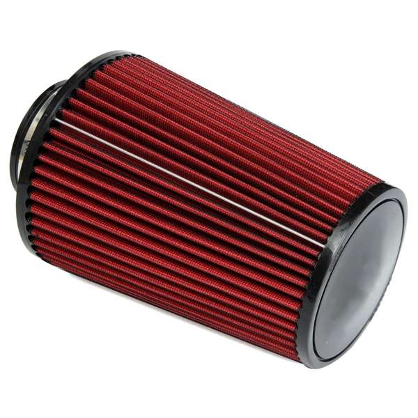 High Flow Car Cold Air Intake Filter Tapered Cone Cold Air Cleaner 3 Inches Red
