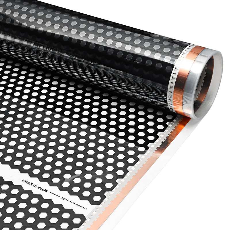 M Floor Heating Film Infrared Underfloor Film Pads Honeycomb Reticulat