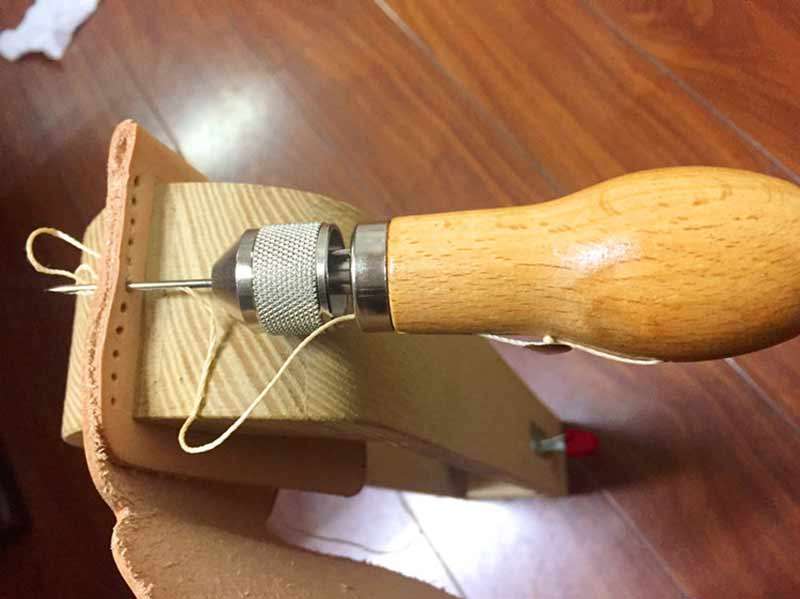 Professional Speedy Stitcher Sewing Awl Tool Kit for Leather Sail & Canvas Heavy Repair