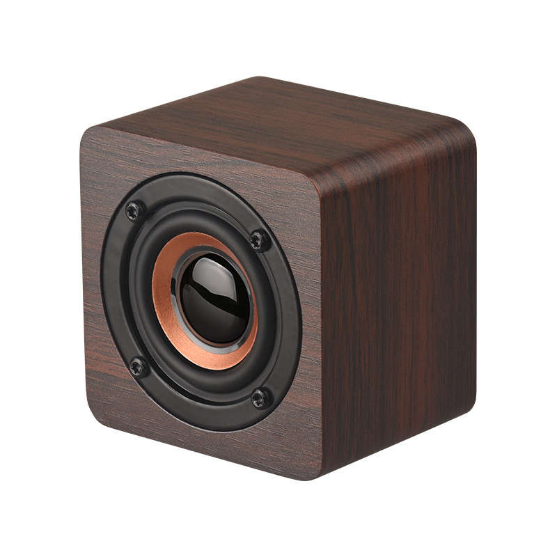 Wooden Portable Wireless Bluetooth Speaker Mini Subwoofer Outdoor Handsfree