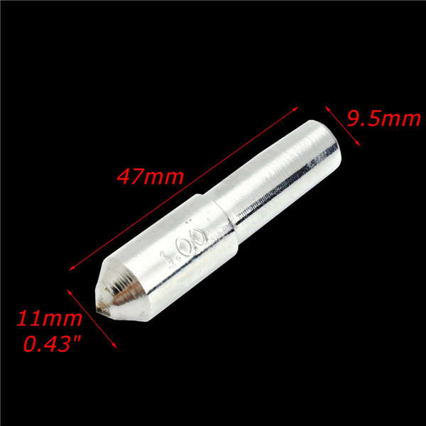 9.5mm Shank 0.43 Inch Tapered Tip Diamond Dresser for Grinding Wheel