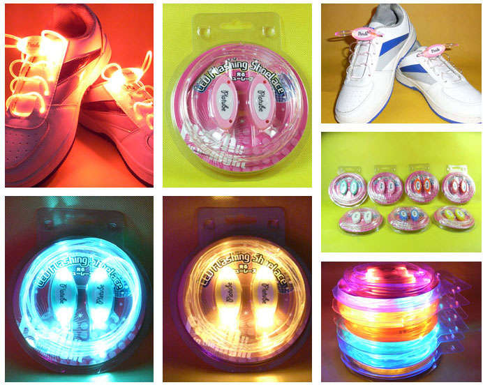 4 Mode LED Glowing Shoelaces Flash Night Light Shoelaces Shoe Strap Outdoor Dance Party Supplies