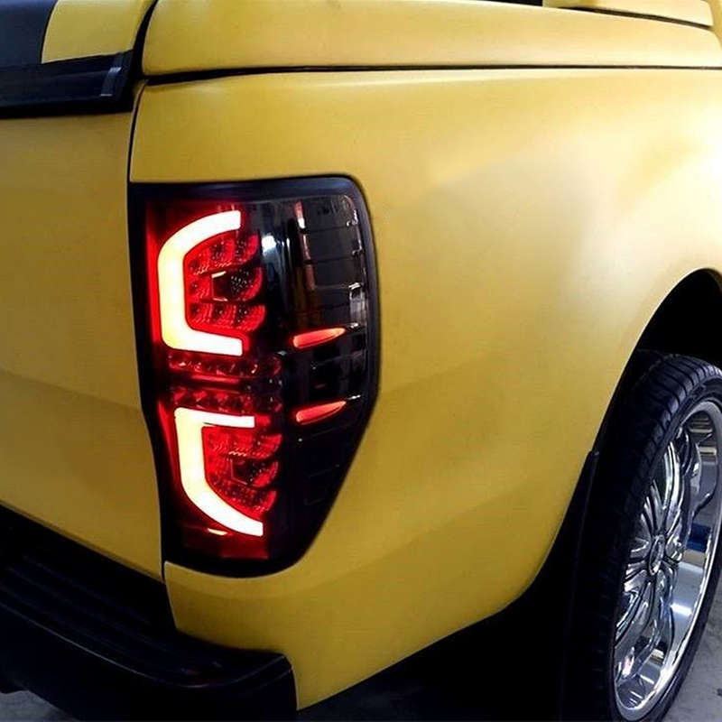 + Smoked LED Rear Tail Lights Lamp for Ford Ranger PX T6 MK2 XL XLT XLS Wildtrak AT
