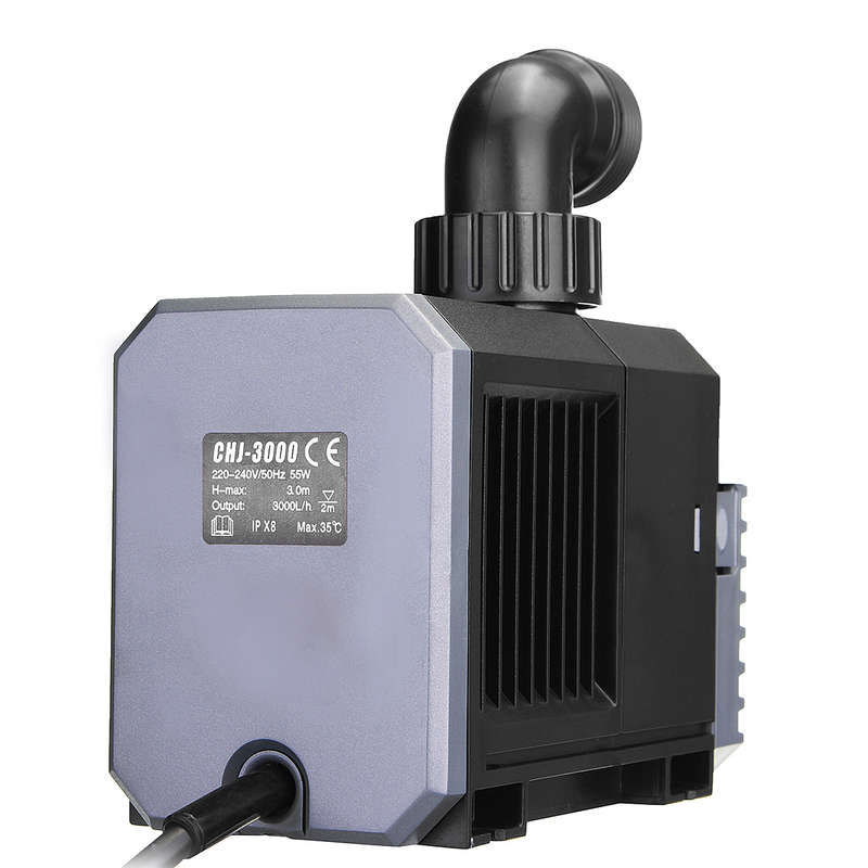 55W 220V-240V 800 GPH Submersible Pump Circulation Pump Ultra Quiet Fountain Water Pump