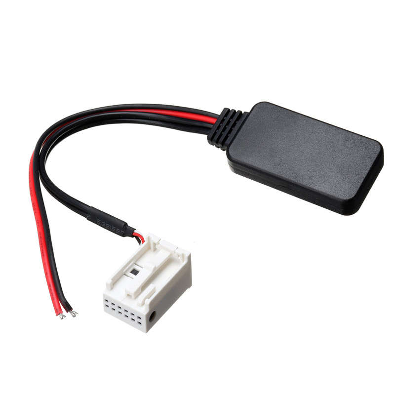 12-Pin Bluetooth Adapter Audio Aux Cable For Mercedes W169 W245 W203 W209 W164