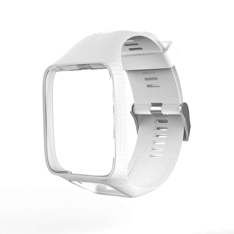 Silicone Watch Band Strap Replacement For TomTom Runner 2&3/Golfer 2/Spark 3