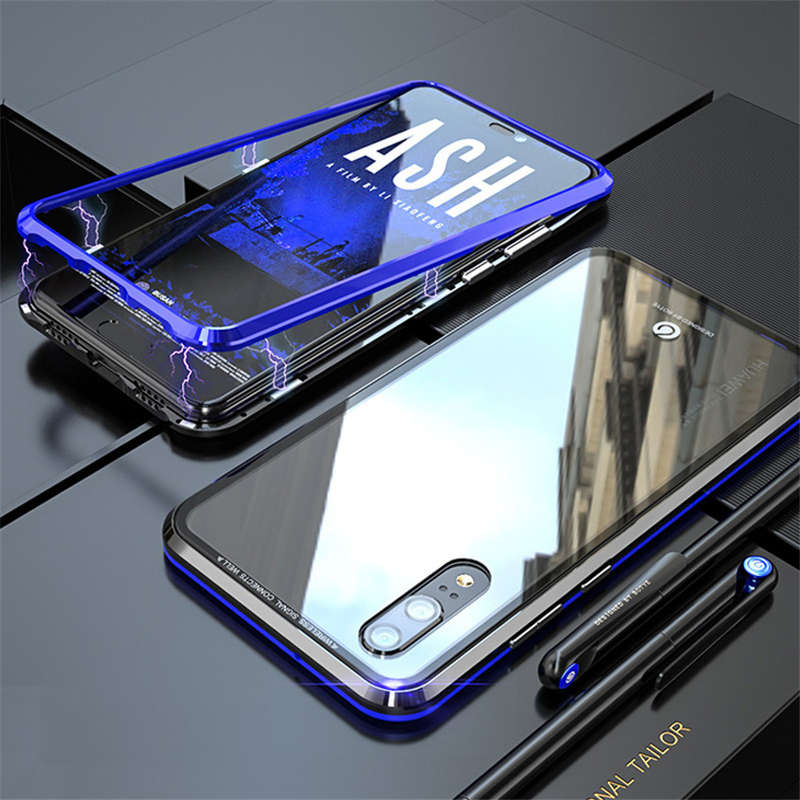 Bakeey 360 Magnetic Adsorption Upgraded Version Protective Case for Huawei P20 / P20 Lite / P20 Pro