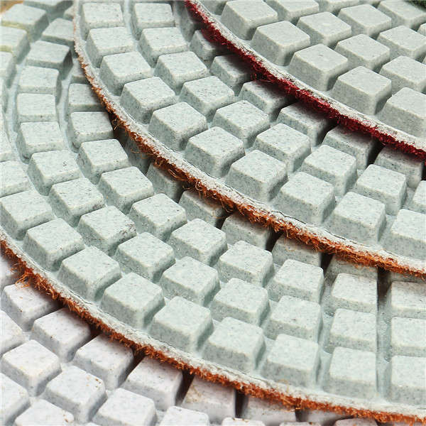 15pcs 4 Inch 30-6000 Grit Diamond Polishing Disc with M14 Self-adhesive Pad