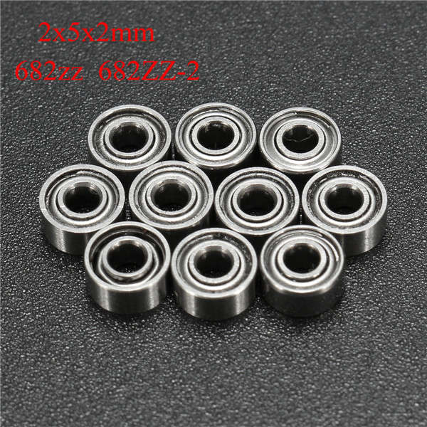 10pcs 682ZZ 2x5x2mm Ball Miniature Ball Bearings