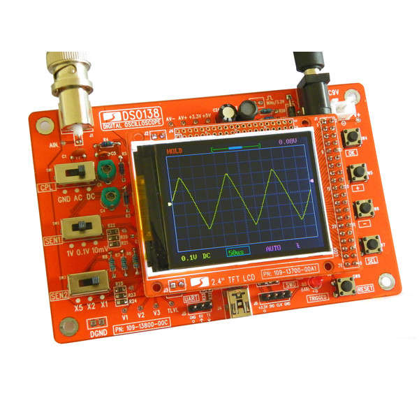 DIY Digital Oscilloscope Unassembled Kit
