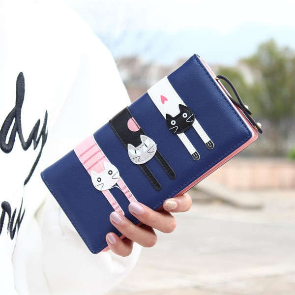 Cat Long Wallet