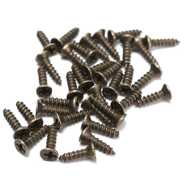 10Pcs 48MM*38MM Brass File  Label Tag Drawer Handle Knob With Screws
