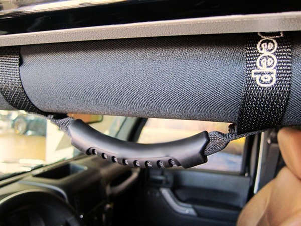 Roll Bar Grab Handle Handles Black Set of 4pcs for Jeep Wrangler YJ TJ JK CJ