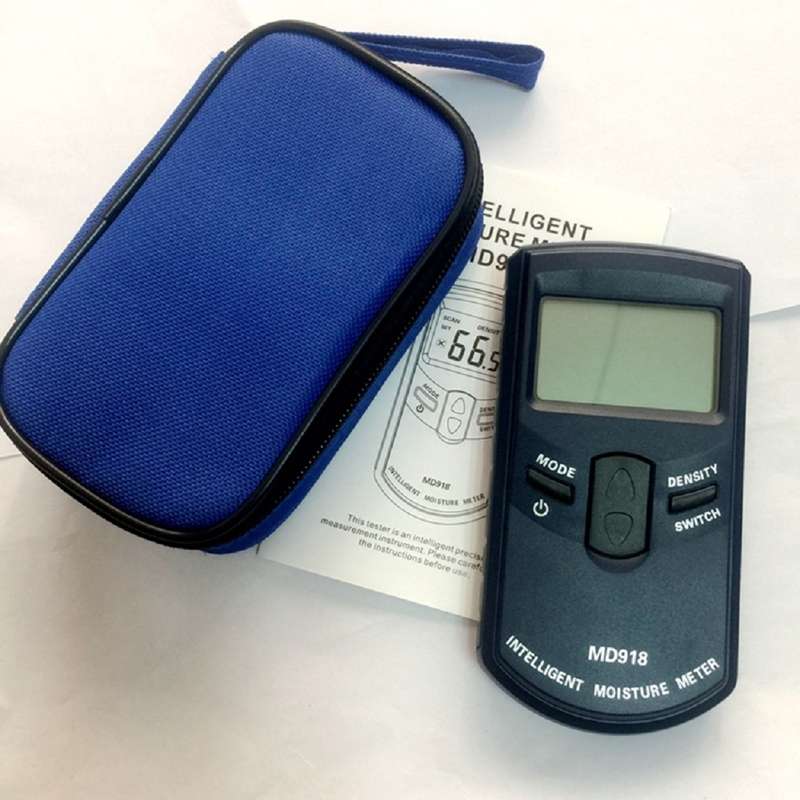 MD918 Inductive Wood Timber Moisture Meter Tester Range 4%~80% High Frequency Electromagnetic Wave I