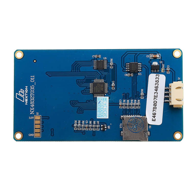 Nextion NX4832T035 3.5 Inch 480x320 HMI TFT LCD Touch Display Module Resistive Touch Screen - 0.08kg
