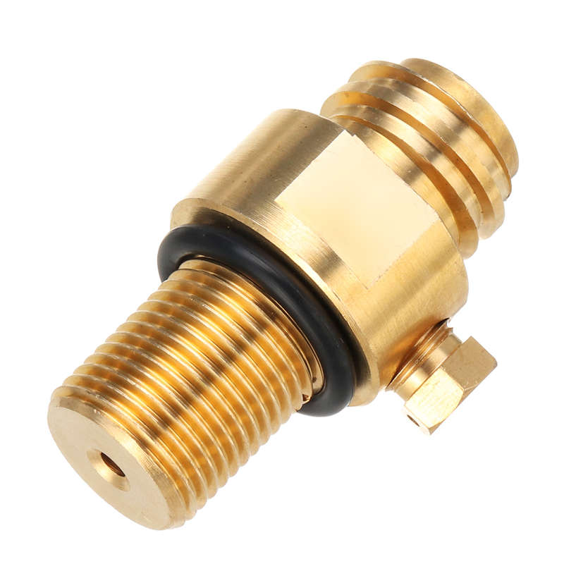 M18*1.5 Thread Replacement Valve CO2 Tank Brass Pin Valve For Soda Stream