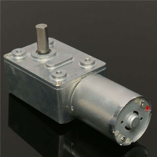 12V 6rpm Reversible High torque Turbo Worm Geared Motor DC motor GW370