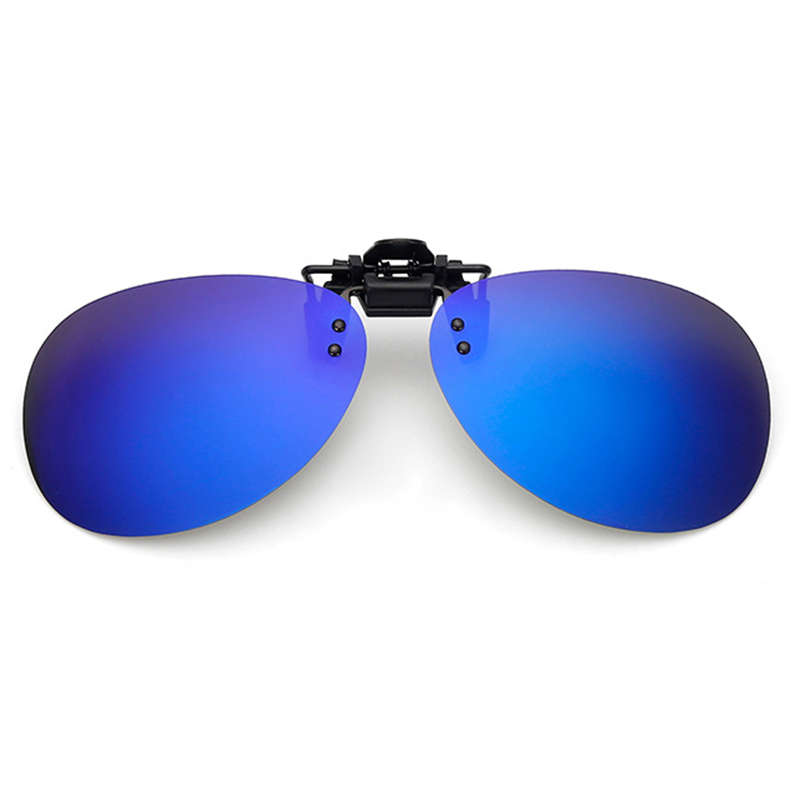 3Pcs Clip-on Night Vision UV400 Polarized Lens Glasses Outdoor Driving Sunglasses