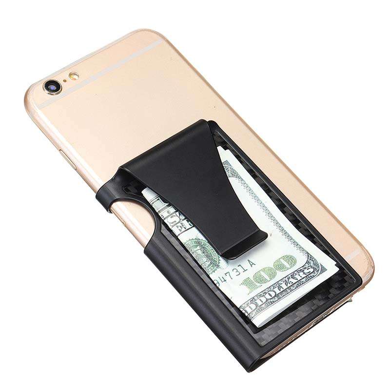 Carbon Fiber Flip Card Holder Credit Card Holder EDC Gadget