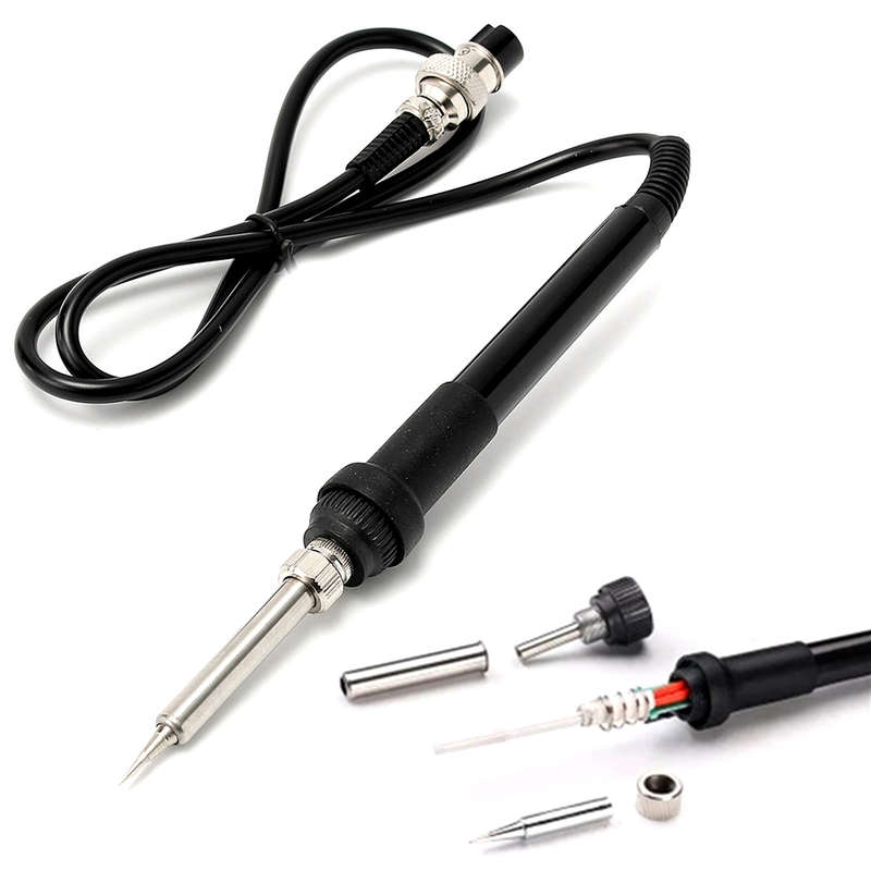 24V 5 Pin 5 Hole Male Solder Iron Handle for 907 936 Universal Soldering Station