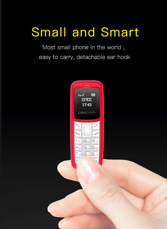 L8Star BM30 0.66 inch OLED 220mAh Bluetooth Dialer Voice Changer MP3 Music Player Mini Card Phone -