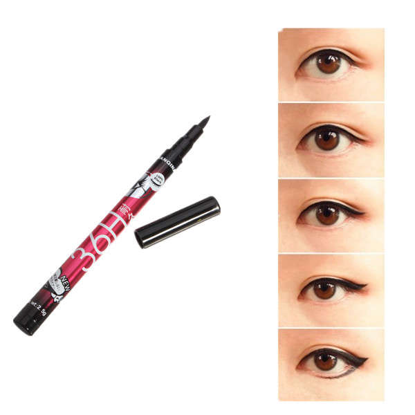 Black Waterproof Liquid Eyeliner Pen Long Lasting MakeUp EyeLiner Pencil