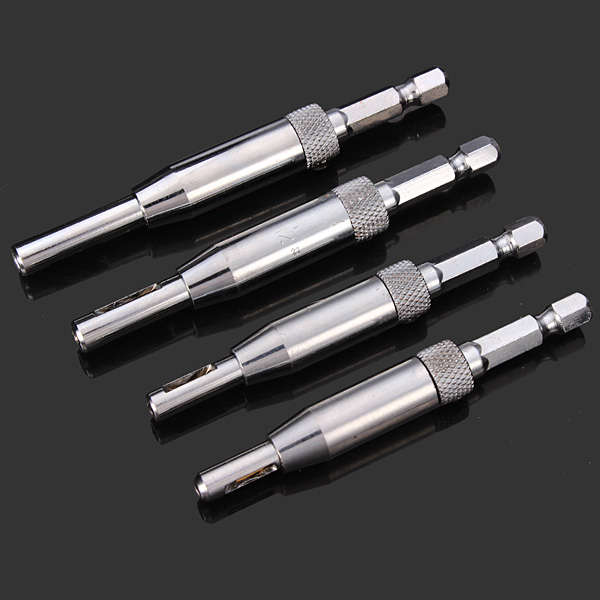 rofessional Doors Self Centering Hinge Hardware Drill Bit Set