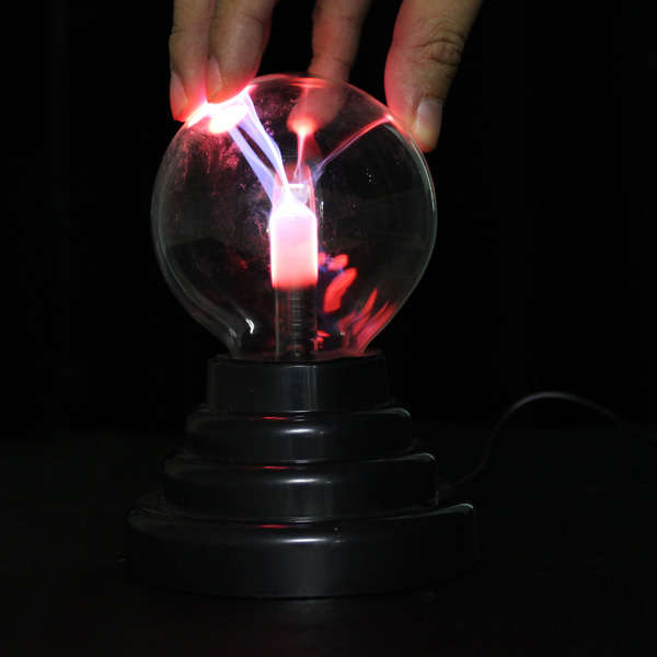 STEM USB Plasma Ball Sphere Lightning Light Magic Crystal Lamp Globe Laptop Decor Novelties Toys