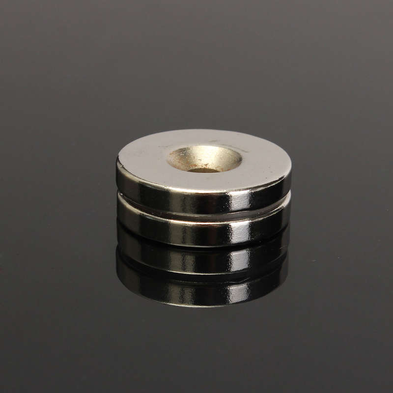 2pcs N50 30mm x 5mm Strong Round Magnets 5mm Hole Rare Earth Neodymium Magnets | Neodymium Magnet