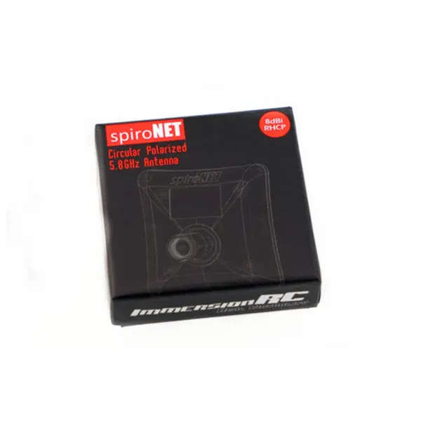 Immersion RC SpiroNet 8dBi Mini RHCP Right Hand Circular Polarized Patch Plate Antenna SMA Male